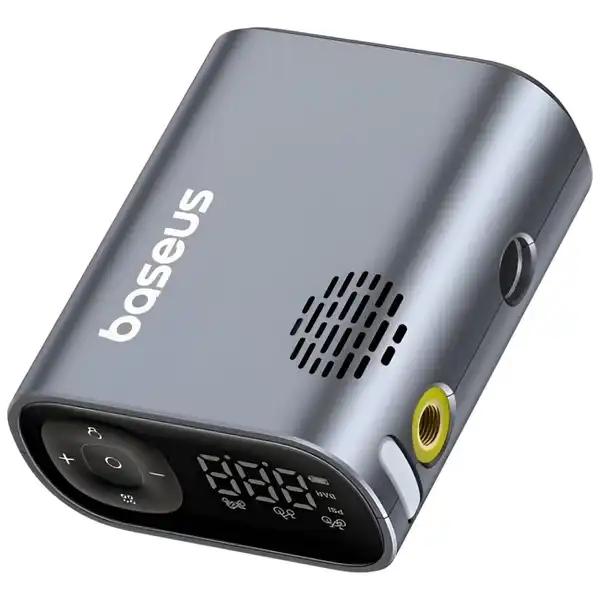 پمپ باد دیجیتالی شارژی دوچرخه و موتورسیکلت با چراغ قوه قابل حمل بیسوس C11169000121-00